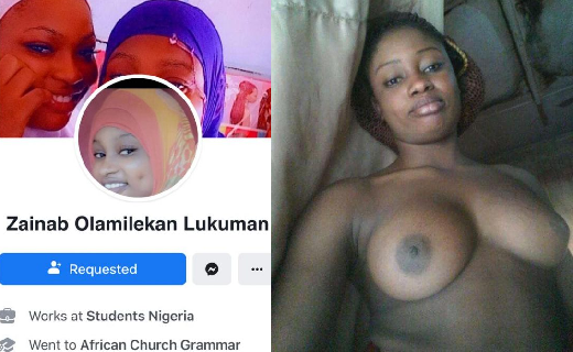 New Leak: Nude Photos Of Hausa Girl Zinab Olamilekan