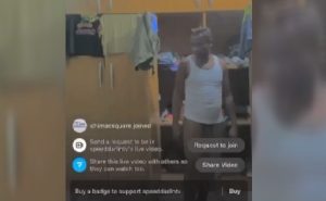 Naija Rapper Speed Darlington Naked On Live Video