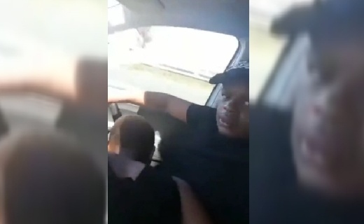 South African Man Getting Blowjob While Driving